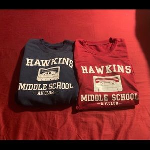 Women’s size M “Stranger Things” sweatshirt.